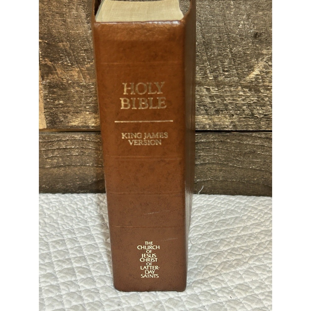 Holy Bible KJV Cross Refer The Church Of Jesus Christ Of Latter Day Saints 1979